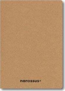 Narcissus Brand Set 6 Notebooks 56 Sheets A5 Ruled Beige