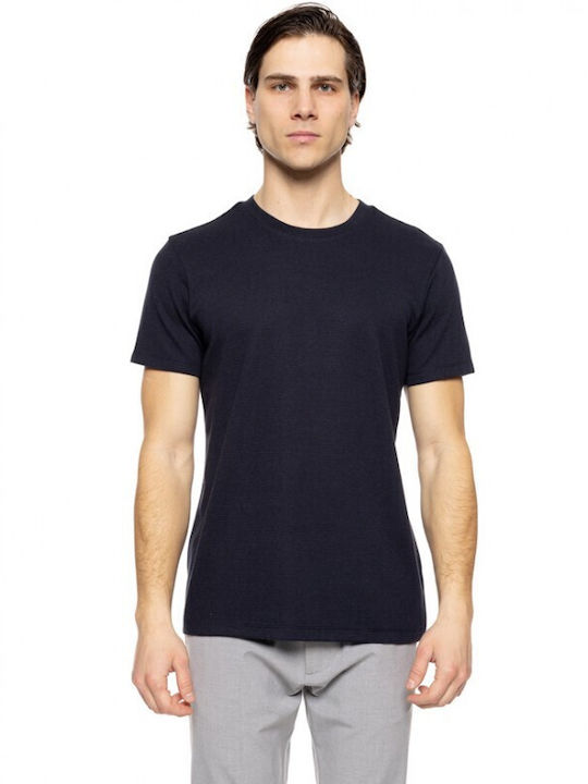 Biston Herren T-Shirt Kurzarm Navy