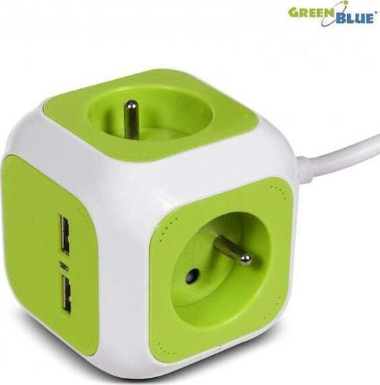 Green Blue PowerCube 4 Prize cu Cablu 1.4m