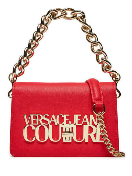 Versace Γυναικεία Τσάντα Ώμου Κόκκινη