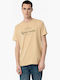 T-shirt Μπεζ