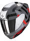 Scorpion Exo 391 Arok Grey/Red/Black Κράνος Μηχανής Full Face ECE 22.06 με Sunvisor