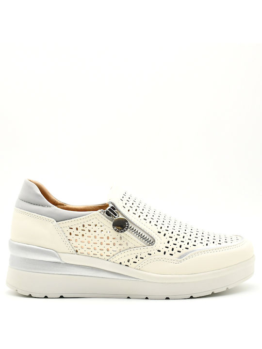 Stonefly Damen Sneakers Cream