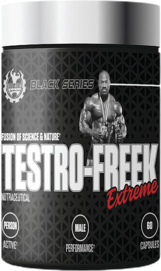 Dexter Jackson Testro-freek Extreme Специална Хранителна Добавка за Повишаване на Тестостерон 60 Капсули Testro-freek Extreme