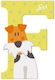 Giochi Preziosi Γράμμα Educational Game Letters & Numbers made of Wood