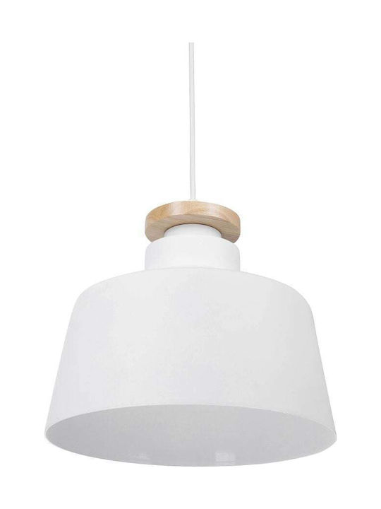 Beliani Pendant Chandelier White