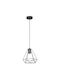 Keskor Pendant Light Single-Light for Socket E27 Black