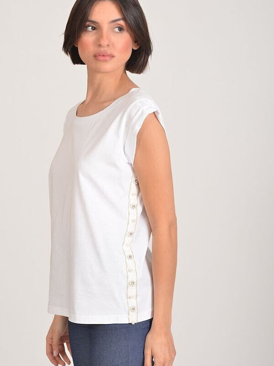 Tweet With Love Women's Blouse White