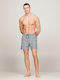 Tommy Hilfiger Herren Badebekleidung Shorts Blue mit Mustern