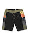 Captain Fin Men's Swimwear Shorts Black with Patterns