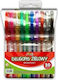 Penmate Gel Pen Kolori Glitter 10 Col 284112
