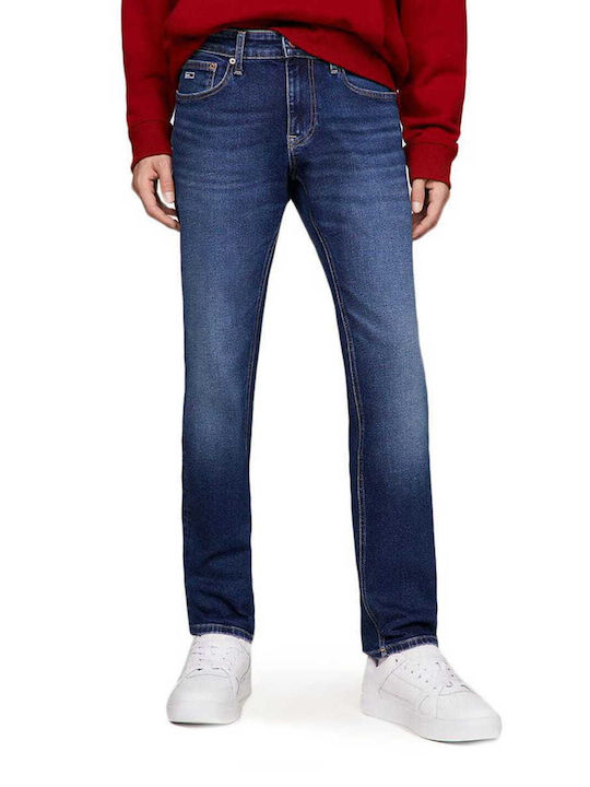 Tommy Hilfiger Ανδρικό Παντελόνι Τζιν σε Slim Εφαρμογή Μπλε