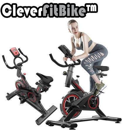 Clever 090020L11 Bicicletă de spinning Magnetic cu roți