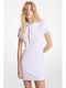 Michael Kors Φόρεμα με Κουκούλα Λευκό