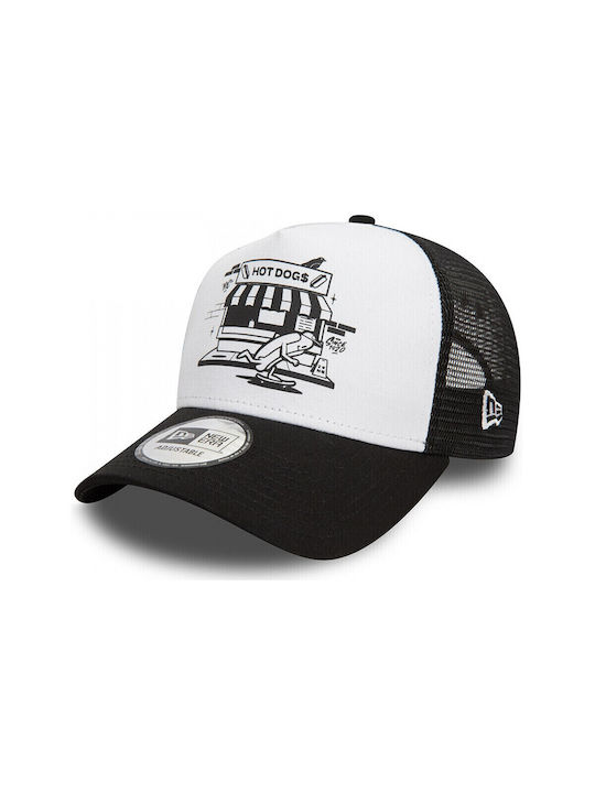 New Era Graphic Jockey mit Netz Schwarz