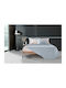 Guy Laroche Idol Set Coverlet Queen Size Microfiber Blue 250x240cm 2pcs