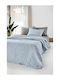Guy Laroche Shadow Σετ Κουβερλί Μονό Microfiber Shadow Blue 160x220cm 2τμχ