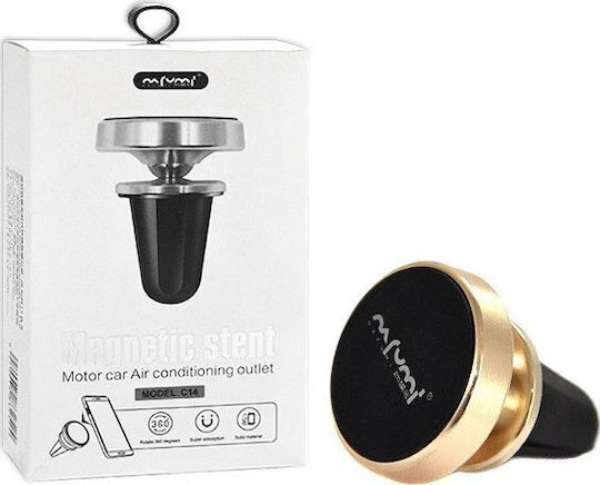 Car Mobile Mount with Magnet Gold