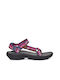 Teva Hurricane Damen Flache Sandalen in Lila Farbe