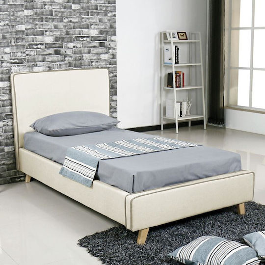 Morisson Pat Single Ecru pentru Saltea 90x190cm