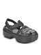 Stomp Fisherman Women's Flat Sandals in Black Color