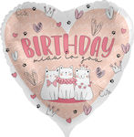 Balloon Valentine's Day Heart 45cm