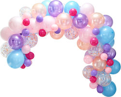 Baloane Garland DIY Confetti Pastel 80 de bucăți