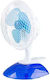 ADR Ventilator Cu Clemă 13W Diametru 15cm Alb