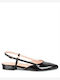 Γυναικείες Μπαλαρίνες Slingback σε Μαύρο Χρώμα