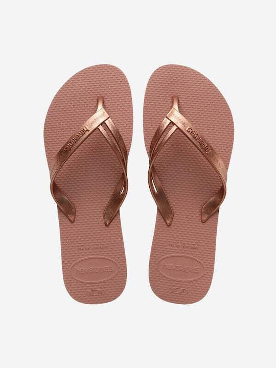 Havaianas Crocus Σαγιονάρες σε Ροζ Χρώμα