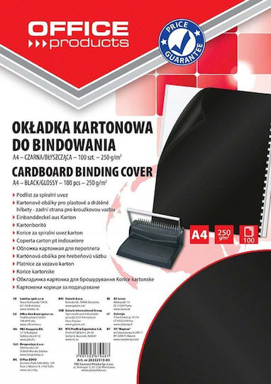 Office Products Χαρτόνι Βιβλιοδεσίας 100τμχ