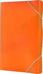 Tetis Pp Accordion Folder Corner Elastic 13 A4 Orange Tetis