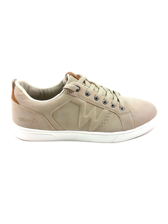 Wrangler Reno Ανδρικά Sneakers Μπεζ