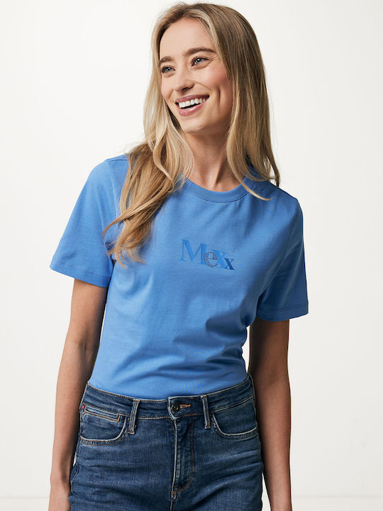 Mexx Γυναικείο T-shirt Γαλάζιο