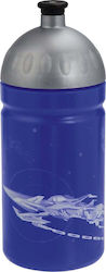 Sticlă pentru Copii Water Bottle Step By Step Pirați Spațiu 500ml Albastru