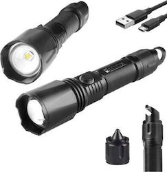 Libox LB0109NEW Επαναφορτιζόμενος Φακός LED 900lm Libox LB0109NEW Επαναφορτιζόμενος Φακός LED 900lm