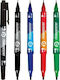 Tetis Permanent Marker Blau 2 Runde Spitzen