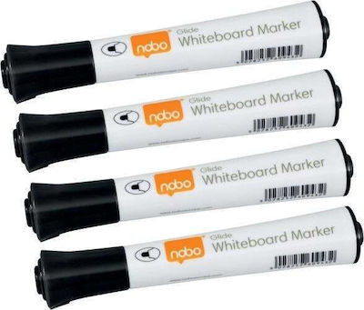 Nobo Marketry Glide Ink Black 10 Pcs 1915264