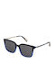 Zadig & Voltaire Unisex Sunglasses with Black Frame and Gray Lens