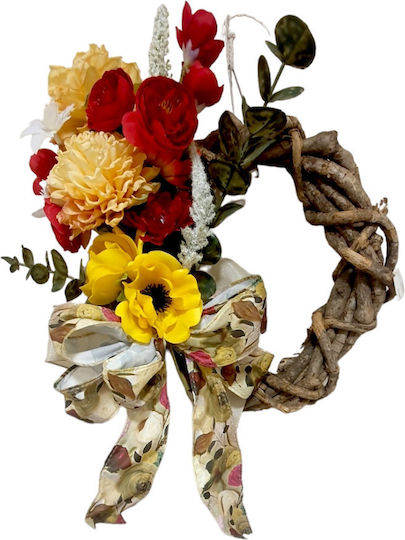Ambalaz Handmade Wooden Wreath 25cm