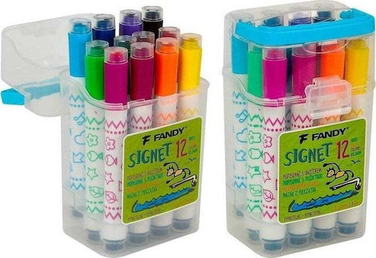 Fandy Marker Signet Stamp In 12 Colours