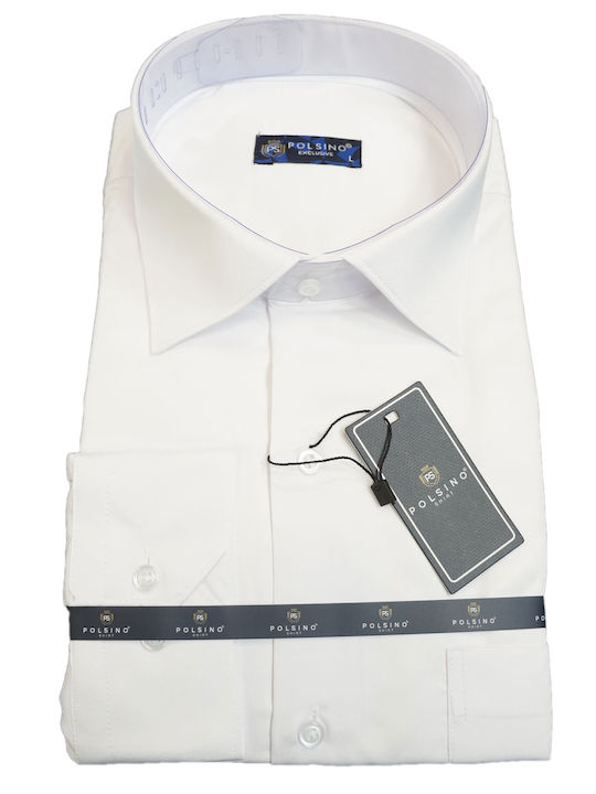 Polsino Shirts Men's Shirt White