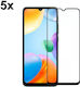 Techwave 5D 0.3мм Пълно лепило Закалено стъкло за цялото лице 5бр Черен (Redmi 10C)