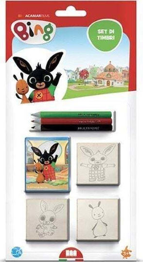 Dante Stamps 3 Pcs Blister Bing 3987 Multiprint