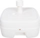 HomeMarkt Solbas Folding Umbrella Stand made of Plastic White 46.5x46.5x23.5cm