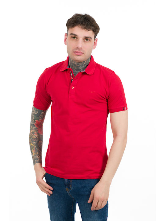 Side Effect Herren Shirt Polo Rot