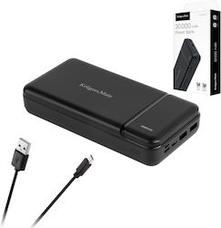 Kruger & Matz 30000mAh Schwarz Kruger & Matz 30000mAh Schwarz