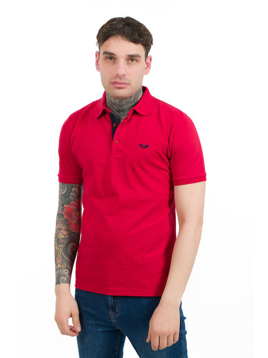 Side Effect Herren Shirt Polo Rot