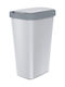 Prosperplast Κάδος Απορριμμάτων Πλαστικός Γκρι 45lt