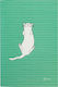 Medium Notebook Feline Fine Bold Green